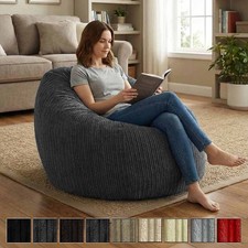 Jumbo Cord Beanbag Chair