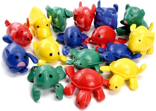 Kids vinyl bean bags animals - kids,