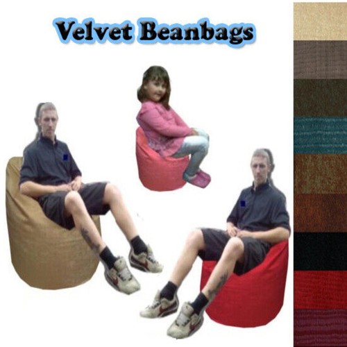 Velvet bean bags chair seat - bags,