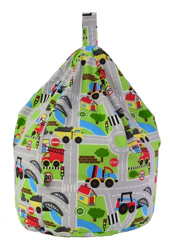 Kids transport road map - transport,