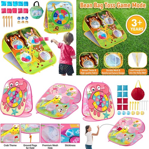 Toss game with bean bags - toss,